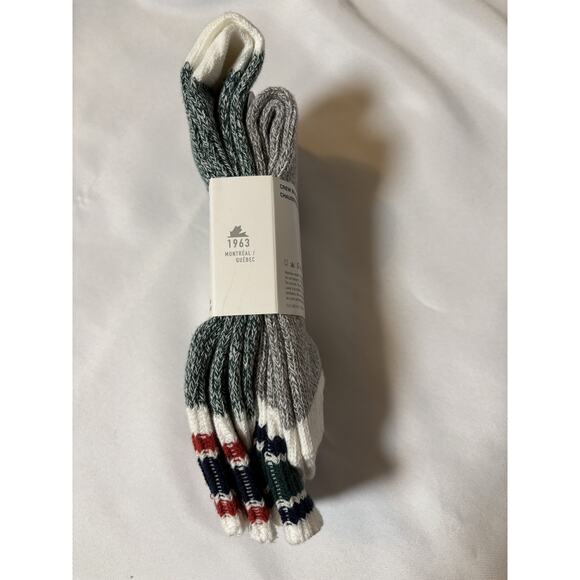 Pajar Canada Crew Boot Socks 2 Pack NWT WL Winter Boot Socks Thick Cozy Casual - Picture 3 of 4